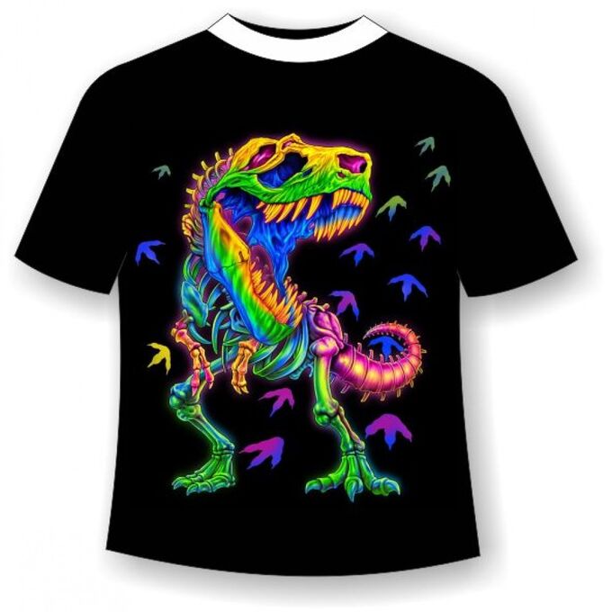 Мир Маек Подростковая футболка Тиранозавр
