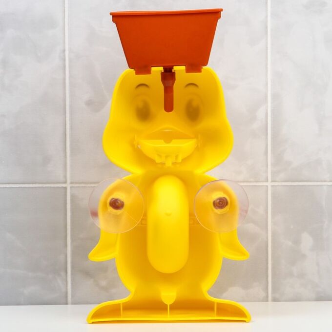 Игрушки для купания «Мельница. Цыпленок», на присоске, цвет МИКС