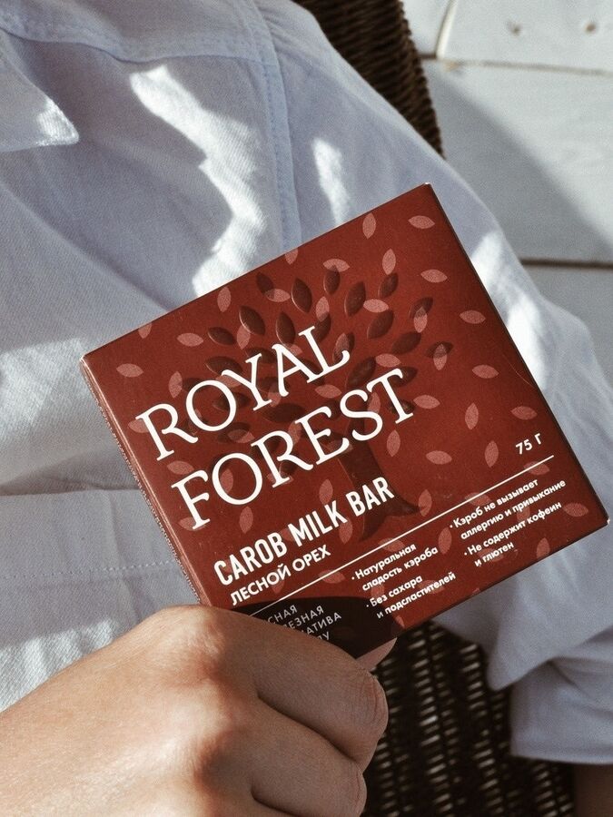 Кэроб шоколад Royal Forest