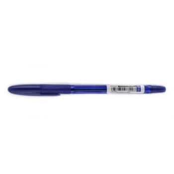 Ручка шариковая масляная &quot;A-PLUS&quot; 0.7мм синяя, резиновый грип BEIFA {Китай}