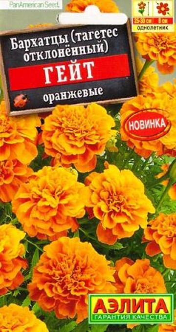 Аэлита Бархатцы Гейт оранжевые (Код: 86772)