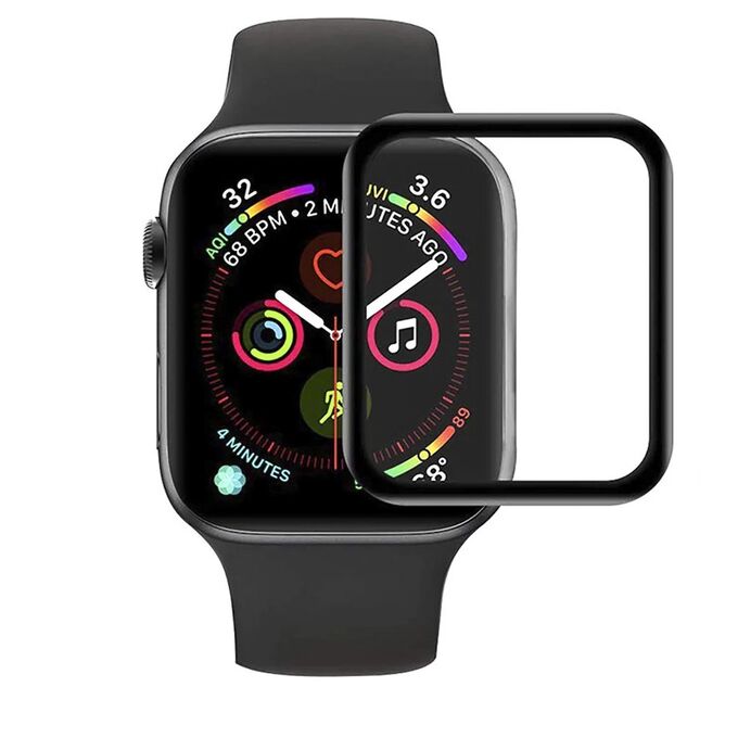 Защитная пленка TPU Polymer nano для &quot;Apple Watch 38 mm&quot; матовая (black)