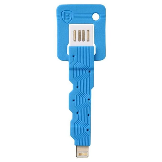 Кабель USB - Apple lightning Baseus Keys (blue)