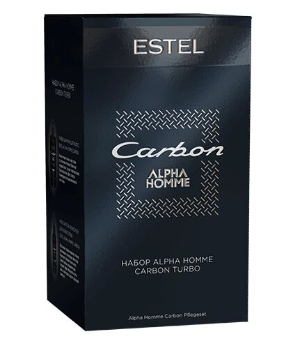 ESTEL PROFESSIONAL Эстель Набор ESTEL ALPHA HOMME CARBON (шампунь для волос, массаж-гель),Estel