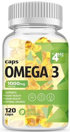 Омега-3 Omega-3 1000 mg 4ME Nutrition 120 капс.