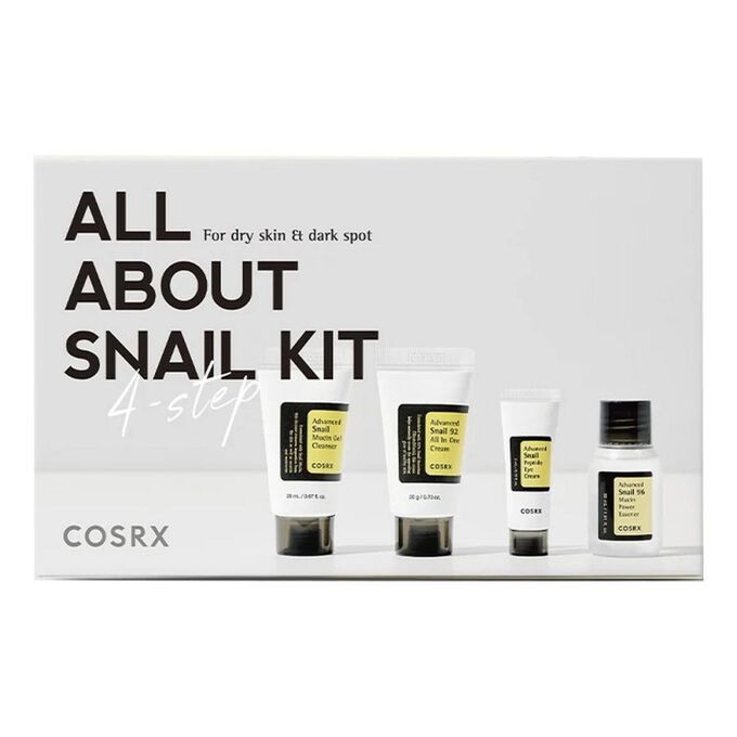 COSRX Набор миниатюр для лица с муцином улитки All About Snail Kit