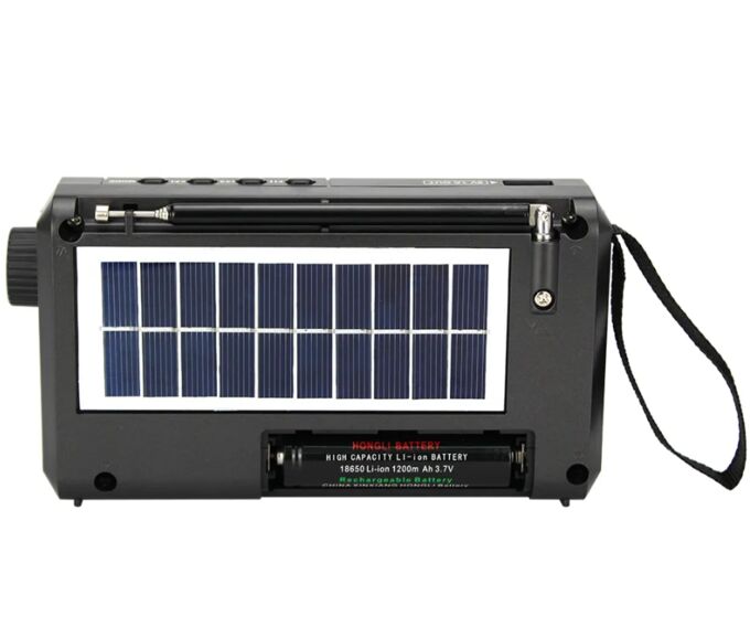 Портативный радиоприемник на солнечной батарее Meier Solar Radio Wireless