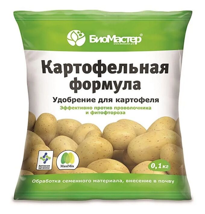 Био-Мастер Картофельная формула 100г | Удобрения. Органо-минеральные ...