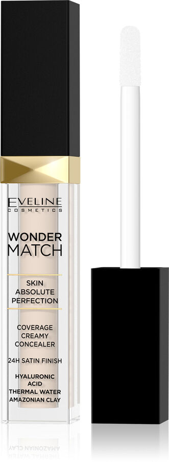 EVELINE WONDER MATCH Кремовый консилер №005 Light Porcelain 7мл