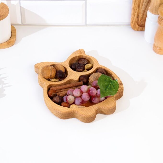 Раздвижная менажница для сухофруктов и конфет Candy Box pattern Rotating