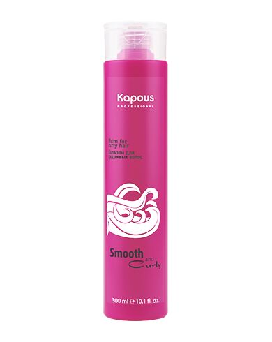 Kapous / Бальзам для кудрявых волос, 300 мл | Серия Smooth and Curly ...