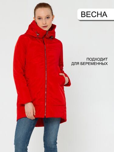 Куртка демис. 2в1 &quot;Берн&quot; для беременных; красный