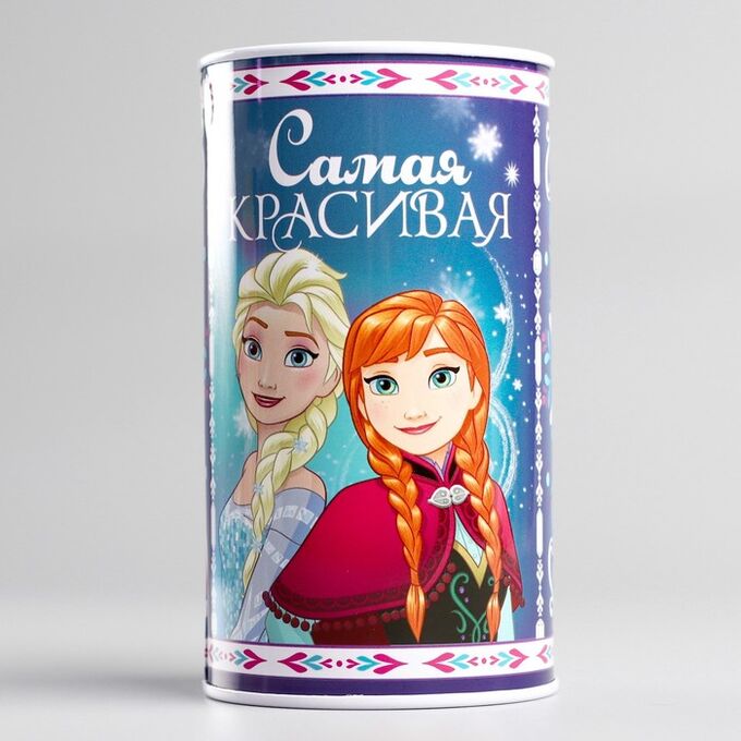 Disney Копилка детская &quot;Самая красивая&quot;, Холодное сердце, 6,5 х 12 см