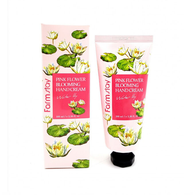 Farm Stay FarmStay Крем для рук &quot;Водяная лилия&quot; PINK FLOWER BLOOMING Hand Cream WATER LILY, 100мл