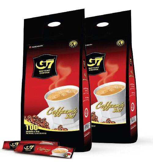 Растворимый кофе 3 в 1 Trung Nguen 100