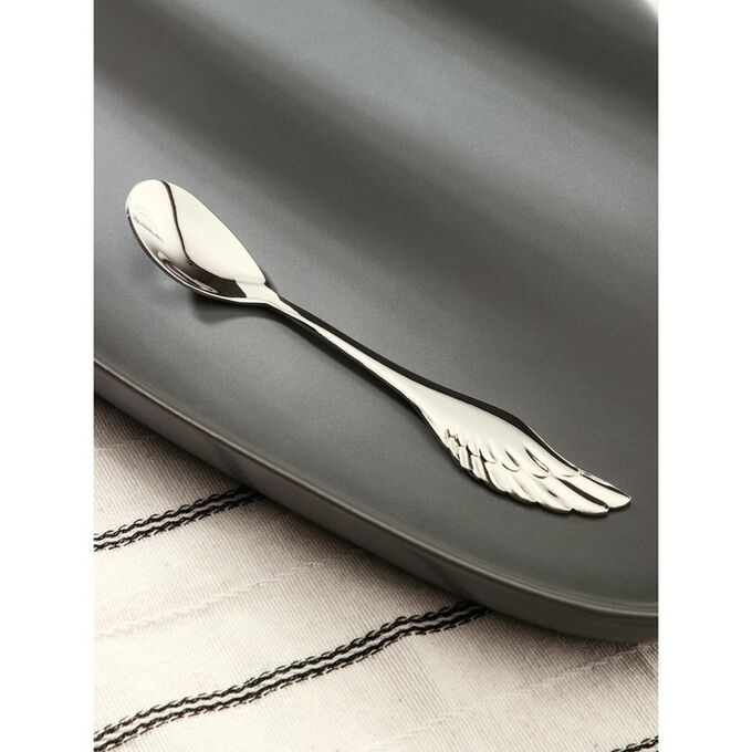 Magistro Ложка чайная Wings, 14 см, цвет серебро