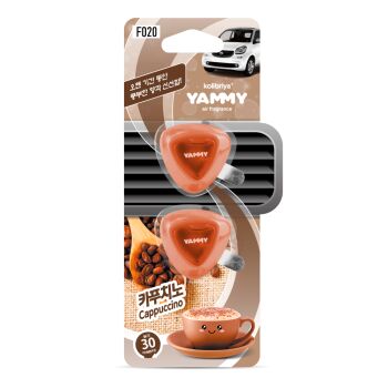 Ароматизатор на дефлектор YAMMY жидкий &quot;Cappuccino&quot;