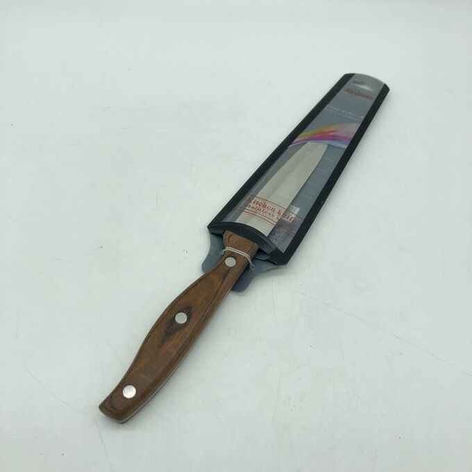 Нож с деревянной ручкой 12 см