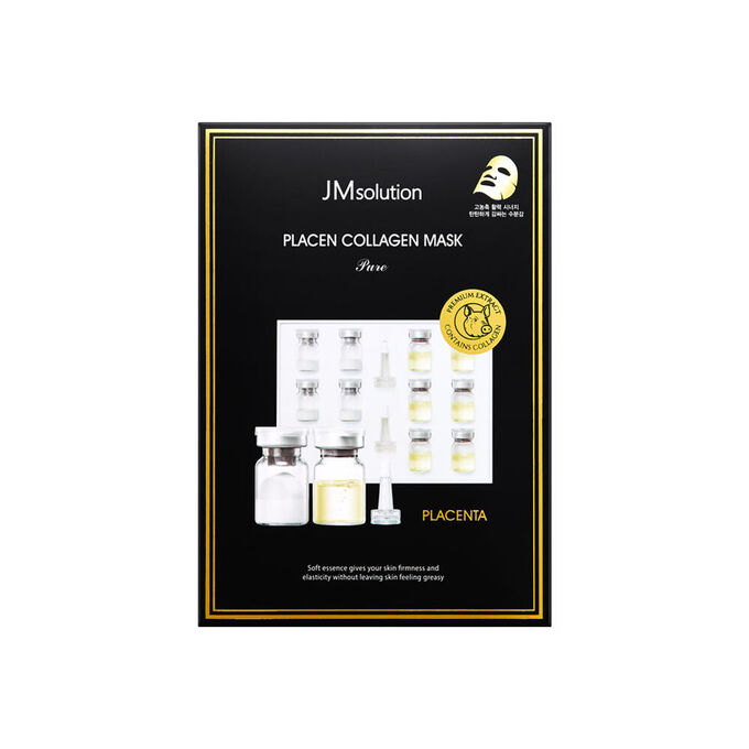 JMsolution АНТИВОЗРАСТНАЯ ПЛАЦЕНТАРНАЯ ТКАНЕВАЯ МАСОКА С КОЛЛАГЕНОМ PLACEN COLLAGEN MASK PURE