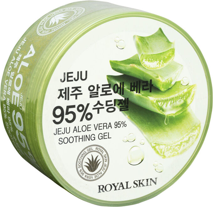 Многофункциональный гель для лица и тела с 95% содержанием сока алоэ &quot;Royal Skin&quot; 300 мл.