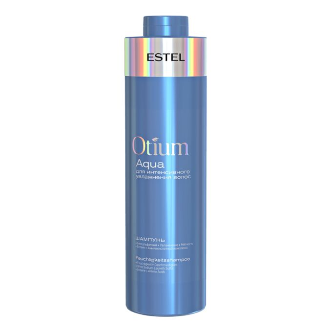 ESTEL PROFESSIONAL Шампунь для интенсивного увлажнения волос бессульфатный OTIUM AQUA, 1000 мл