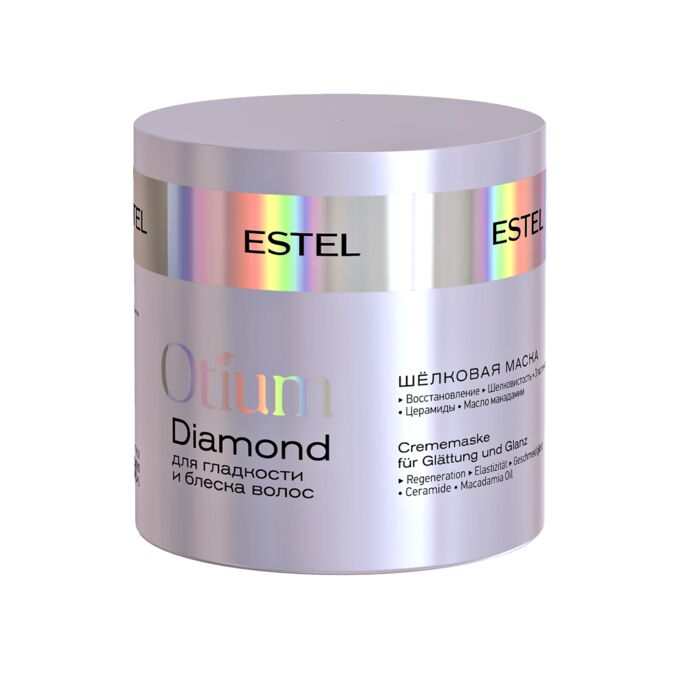 ESTEL PROFESSIONAL Шёлковая маска для гладкости и блеска волос OTIUM DIAMOND, 300 мл