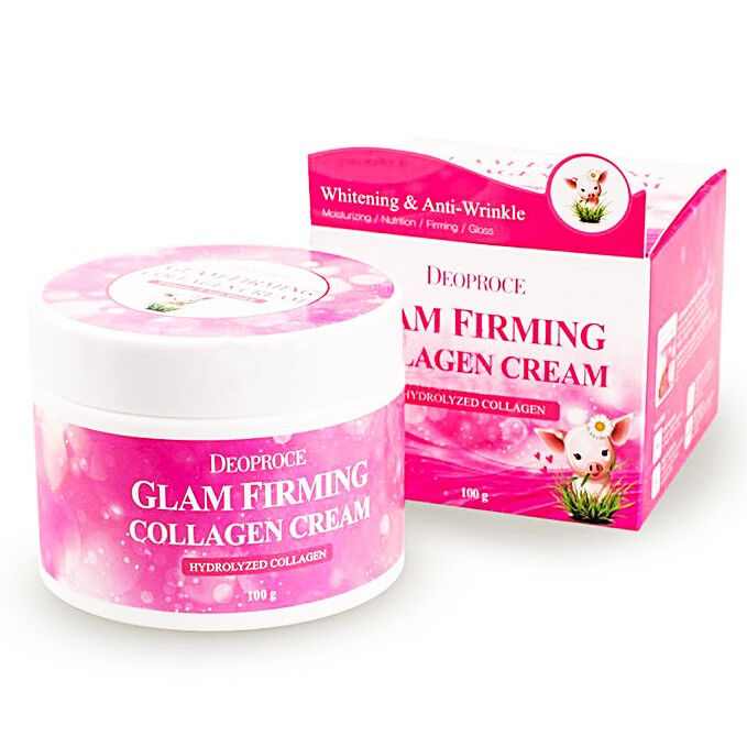 DEOPROCE Подтягивающий крем для лица с коллагеном Moisture Glam Firming Collagen Cream