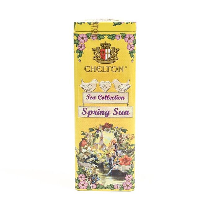 Чай чёрный Chelton «Весеннее Солнце», крупно-листовой, железная банка, 50 г