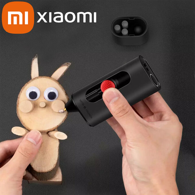 Клеевой пистолет Xiaomi Wowstick Mini Hot Melt Glue Pen Kit 20 стиков