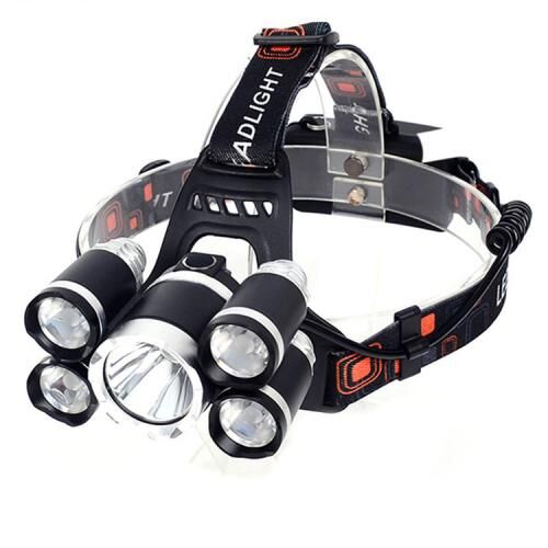 Налобный фонарь High power Headlamp 5*Cree T6 оптом