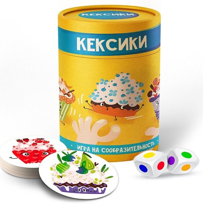 dodo Настольная игра в тубусе &quot;Кексики&quot;