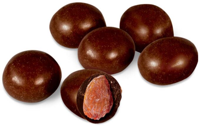 Яшкино Драже изюм в темной шоколадной глазури (упаковка 0,5кг)