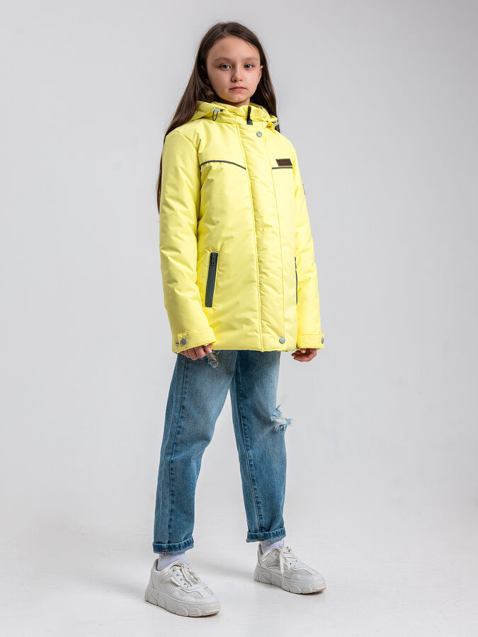 yollochka Куртка демисезонная для девочки Д-22 желтый