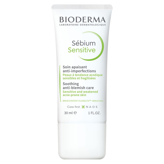 Bioderma Sebium Крем  увлажняющий и успокаивающий для проблемной кожи от сухости и покраснений  Биодерма Себиум 30 мл