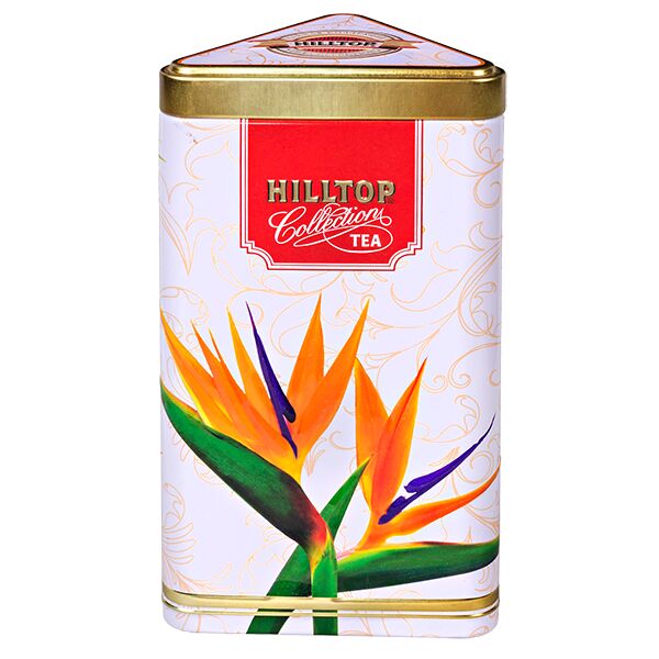 Чай HILLTOP подарочный трехгранник &#039;Цветы Цейлона&#039; ж/б 80 г 1 уп.х 14 шт.