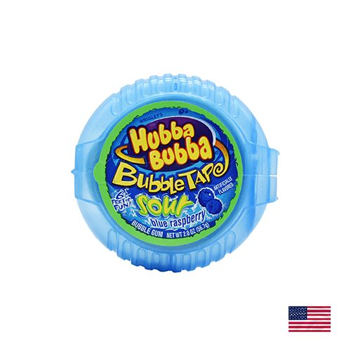 Hubba Bubba Bubble Tape Sour Blue Raspberry