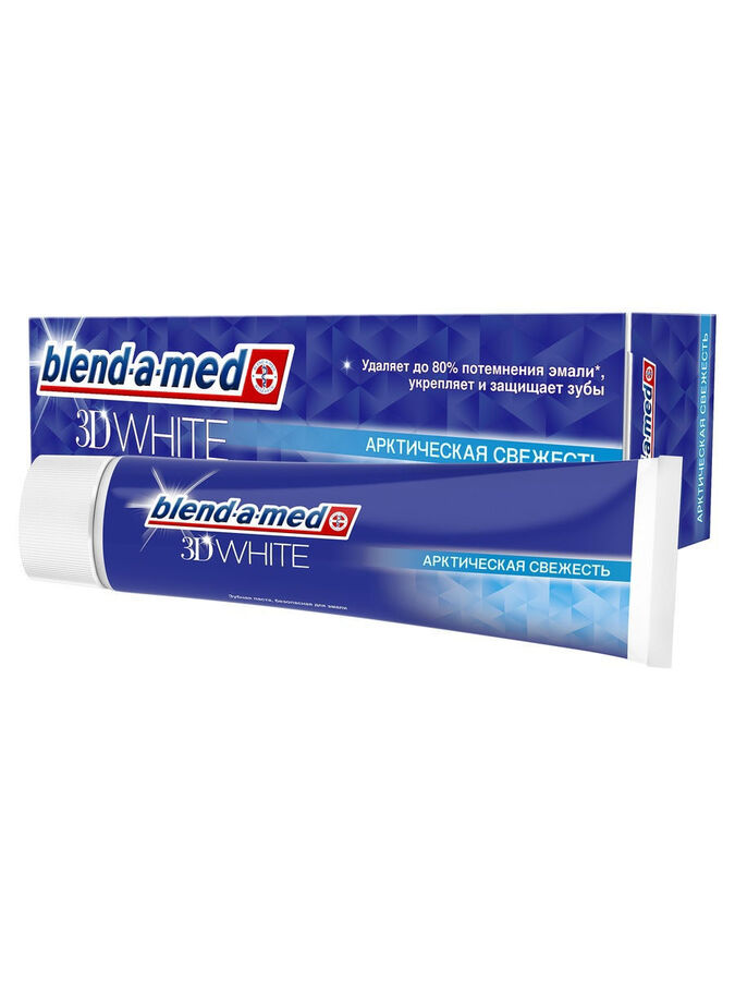 BLEND-A-MED BLEND_A_MED Зубная паста 3D White Арктическая свежесть 100мл