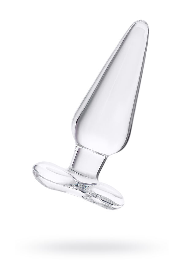 Анальная втулка Sexus Glass, стекло, прозрачная, 11,5 см, ? 3,5 см
