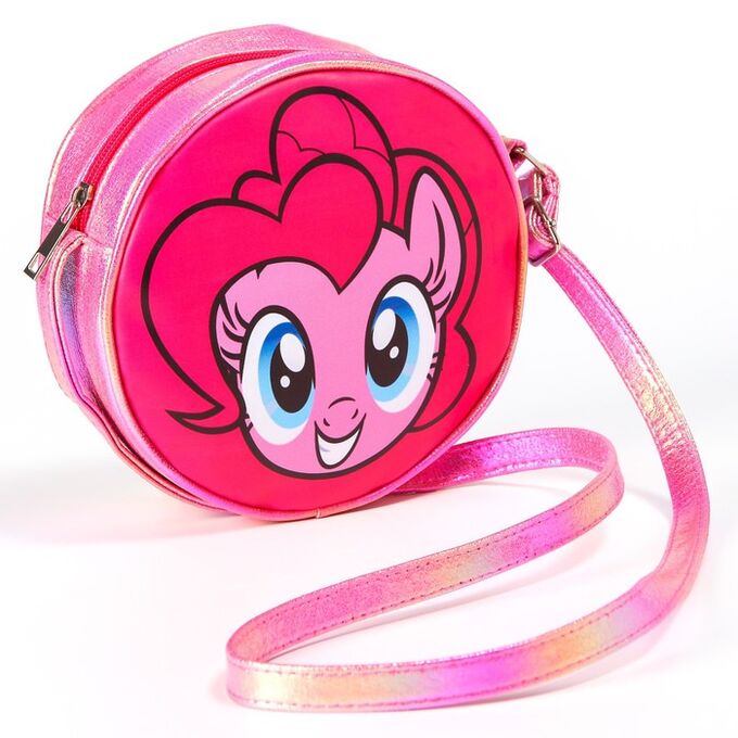 Hasbro Сумка детская &quot;Пинки Пай. Пони&quot;My little Pony, розовая блестящая