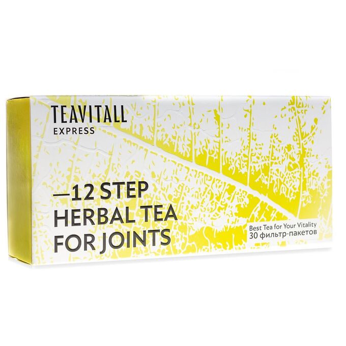 Greenway Чайный напиток для оздоровления суставов TeaVitall Express Step 12, 30 фильтр-пакетов