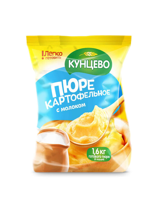 Пюре “КУНЦЕВО” с молоком картофельное 240 г