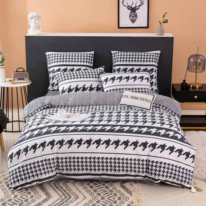 Viva home textile Комплект постельного белья Делюкс Сатин L413