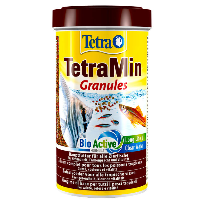 TetraMin Granules корм для всех видов рыб в гранулах 500 мл