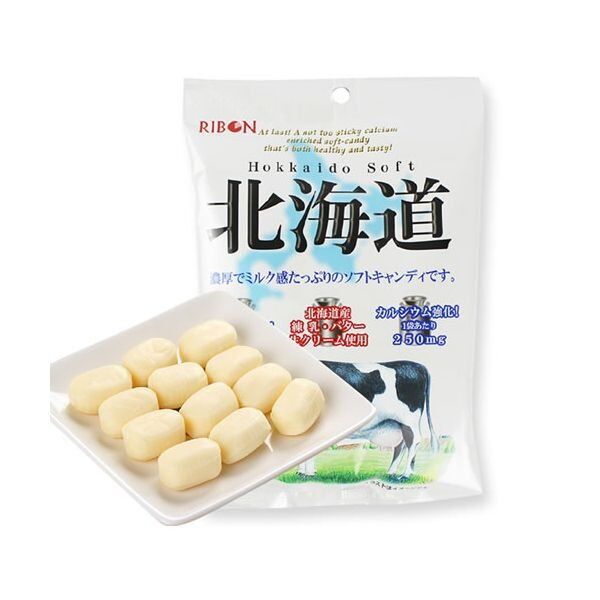 RIBON «Hokkaido Soft» Мягкая карамель молочная 110 гр.