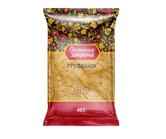 Макароны рожки перья