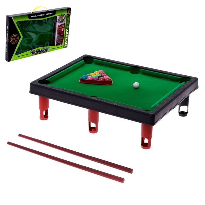 Игрушка бильярд для детей из картона