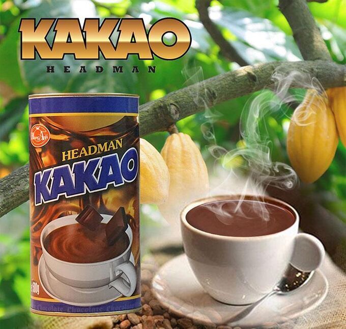 Какао Headman со вкусом шоколада, ж/б 500 г ВЬЕТНАМ (HEADMAN KAKAO)