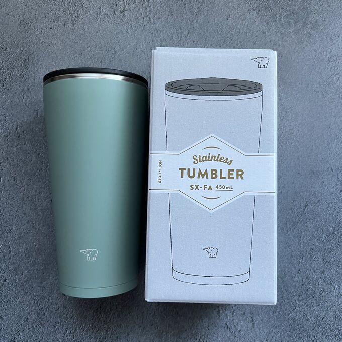 Термокружка ZOJIRUSHI STAINLESS TUMBLER 450ml/SX-FA45-GZ/ Green