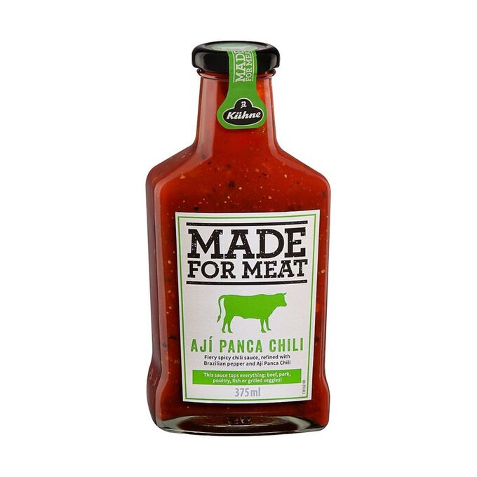 Соус томатный с острым перцем чили и кинзой Made for Meat 375 мл, KUHNE