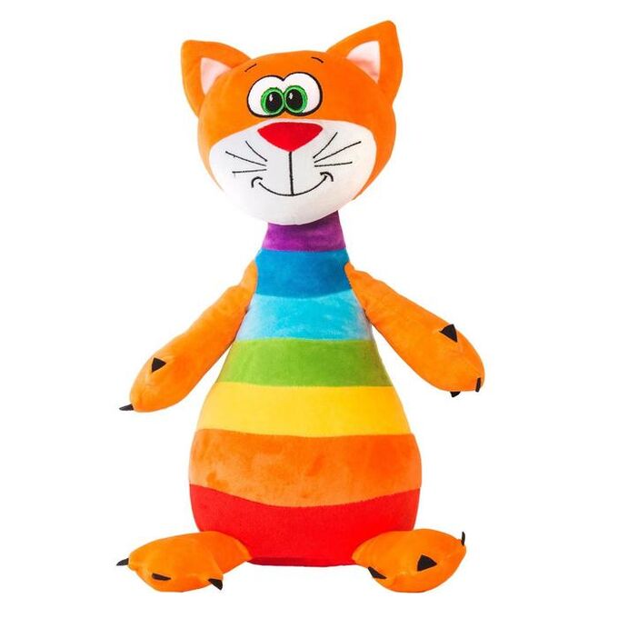СИМА-ЛЕНД Мягкая игрушка «Котенок радужный», 47 см